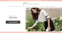Desktop Screenshot of ministryofretail.com